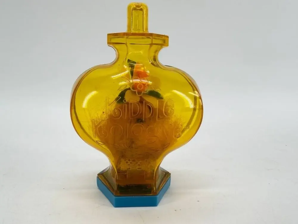Vintage 1967 Mattel Liddle Kiddle Orange Blossom Doll Bottle